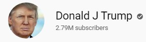 DJT YT channel