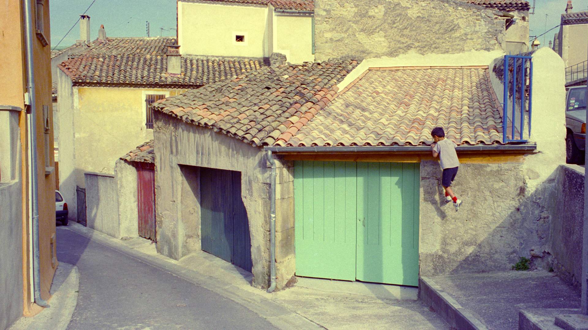 Boy gets ball in Aix en Provence HD